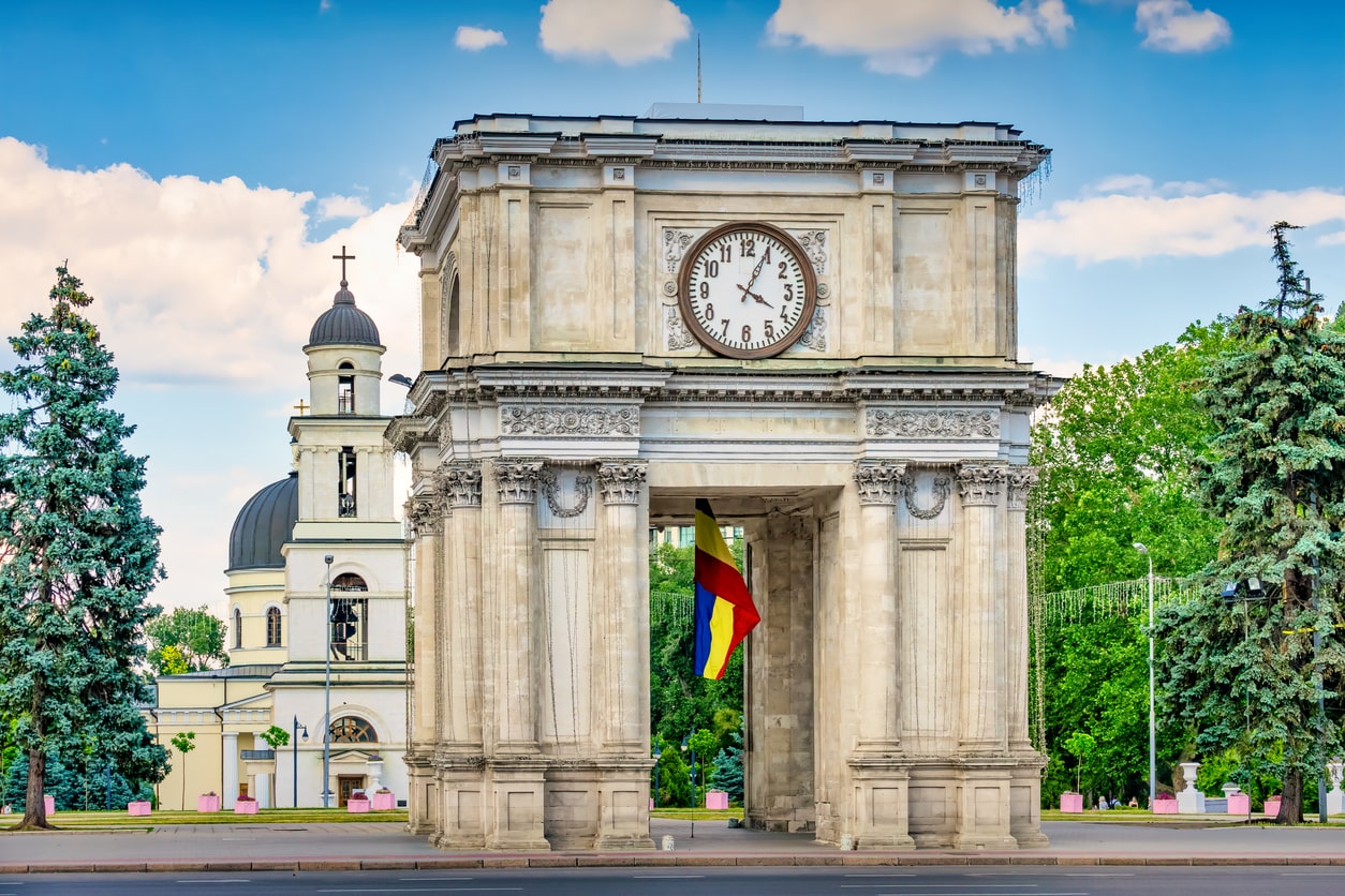 Triumphal Arch in Chișinău