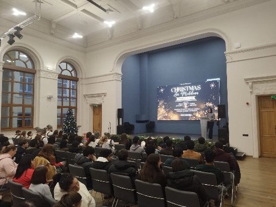 Event hall at the Technical University of Moldova Rectorate